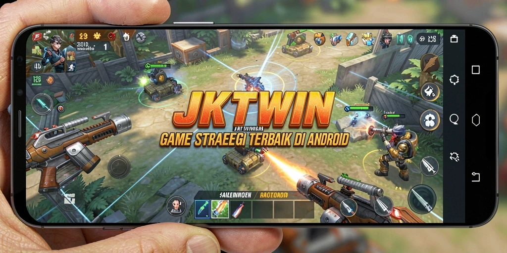 Tampilan grafis menawan dari gameplay JKTWIN yang seru.