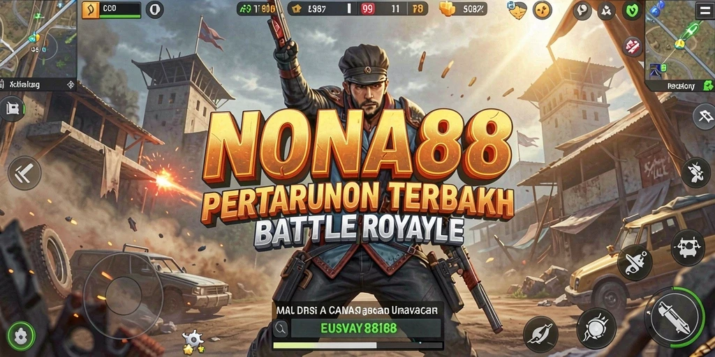 Gameplay seru NONA88 dengan aksi Battle Royale yang mendebarkan.