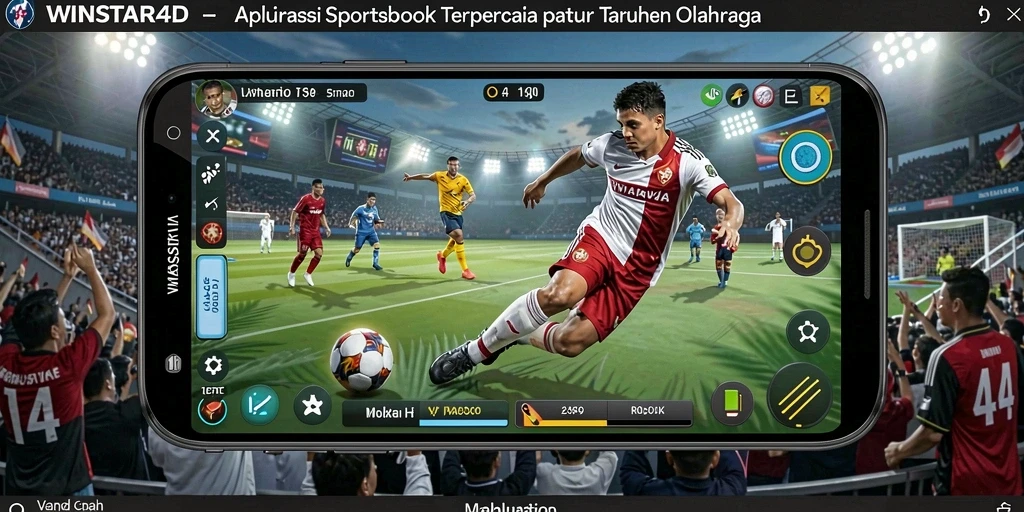 Tampilan utama WINSTAR4D saat menampilkan pilihan taruhan olahraga.